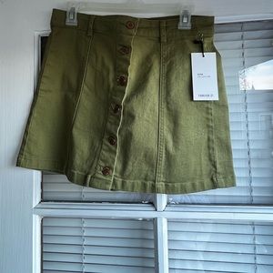 Forever 21 Button-Up Skirt